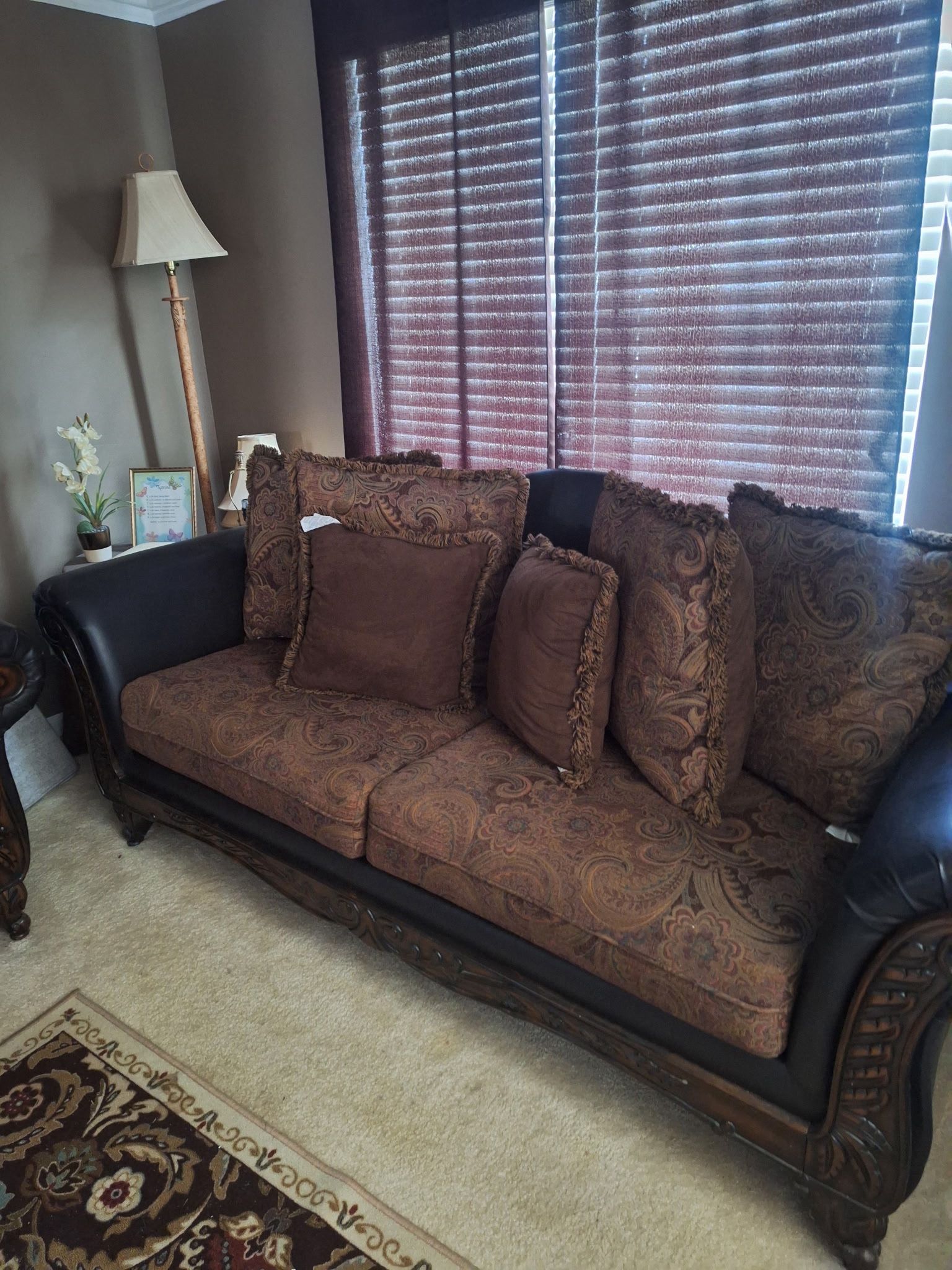 Sofa And Love Seat Set
