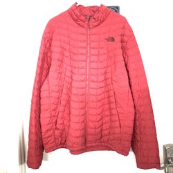 The North Face Red Puffer Jacket - Size: 2X