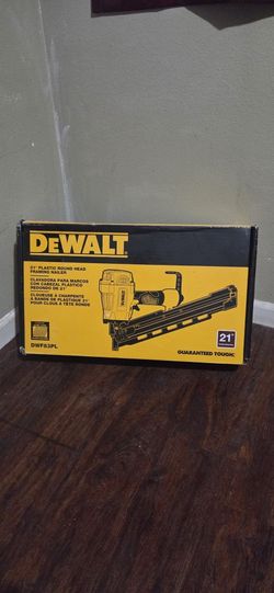 DEWALT 21 GA AIR GUN NEW 2-3-1/2