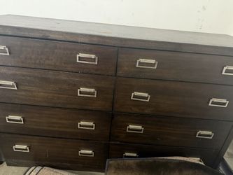 Size are in the description Large King Size Dresser 8 Drawers Used Brand New Great Condition