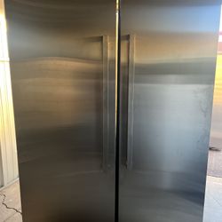 60” Jenn Air Columns Refrigerator And Freezer Columns Stainless Steel 