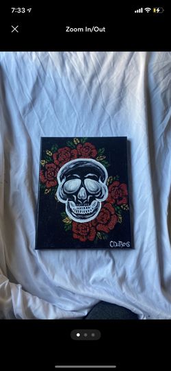 Mini Skull Canvas
