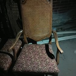 10$ chairs. a pc. very sturdy and clean.  antiques