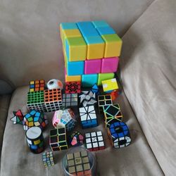 Rubiks Cube Lot 