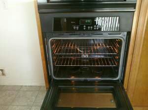 Oven for cabinet setup.