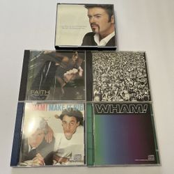George Michael Wham! 80’s Pop New Wave CD Music Album Lot