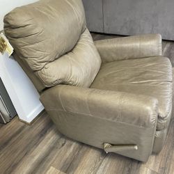 Lane Leather/Vinyl Combo Recliner 