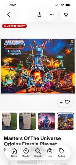 Masters of the universe Eternia playset