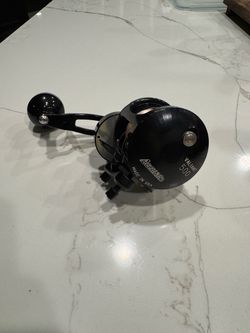 Accurate Valiant 500 two speed brand new line. Fishing reel.