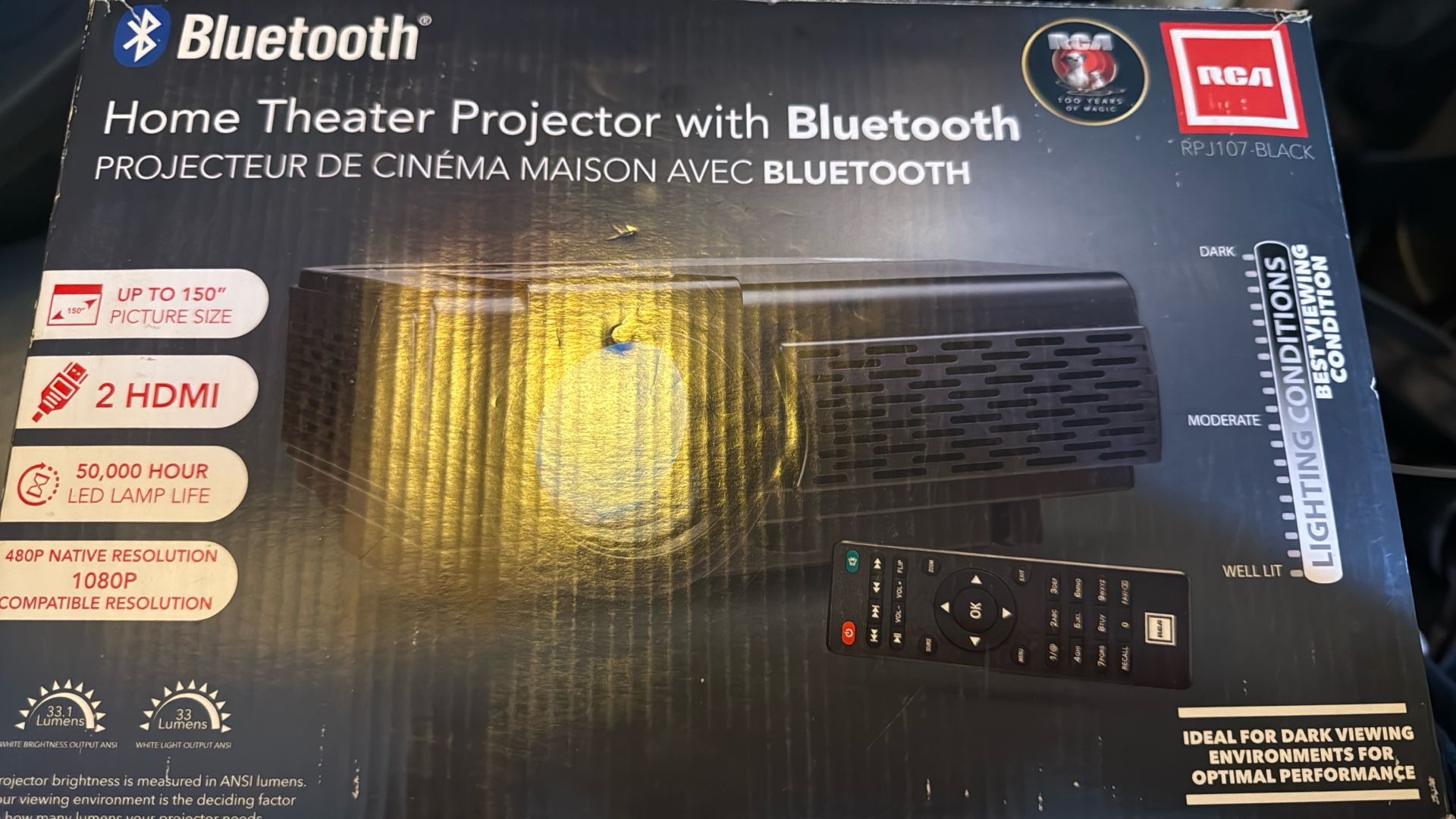 Projector With Bluetooth