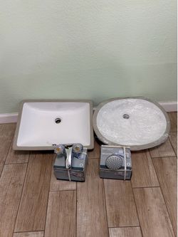 Lavabos y llaves nuevas