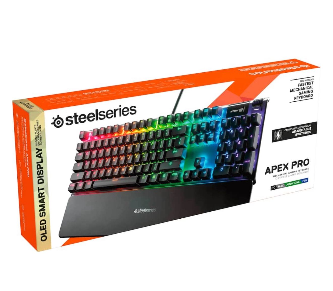 Brand New In Box - SteelSeries - Apex Pro V2 Full Size Wired Gaming Keyboard