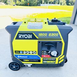 RYOBI 2300-WATT BLUETOOTH INVERTER GENERATOR (BRAND NEW) 