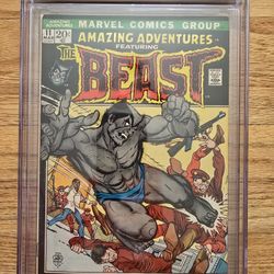 Amazing Adventures # 11 CGC 6.5 First Appearance of the Furry Beast comic