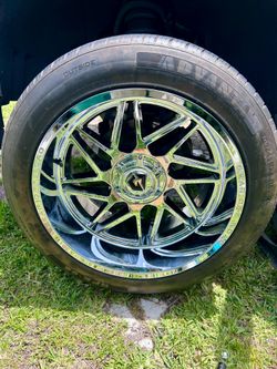 🔥 GEAR OFF-ROAD FORGED POLISHED 22x12 + LLANTAS 305/45R22 🔥