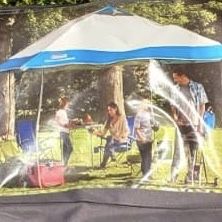 Large. Coleman 13x13 Instant Shelter Pop Up Canopy Tent. Like new