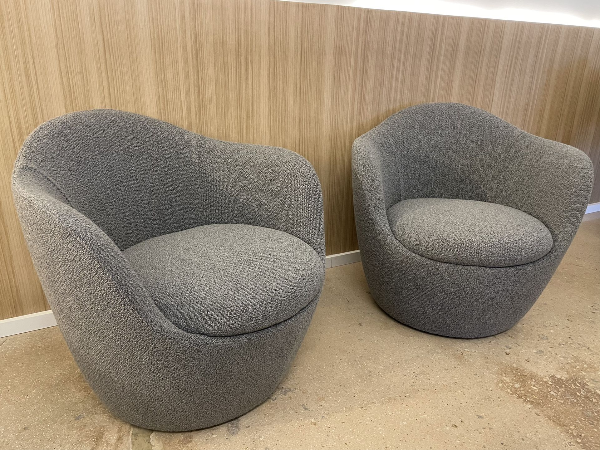 Design Within Reach Lina Swivel Chair Brand New