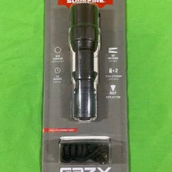 SureFire G2ZX LED Tactical Flashlight- Polymer Black- Waterproof