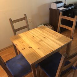 4 Chair Dining Table