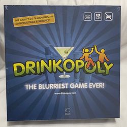 Drinkopoly Drinking Game The Blurriest Game Ever! Adults 21+