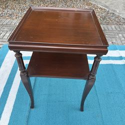 Square Queen Ann Table.