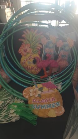 Green Glitter Hula Hoop