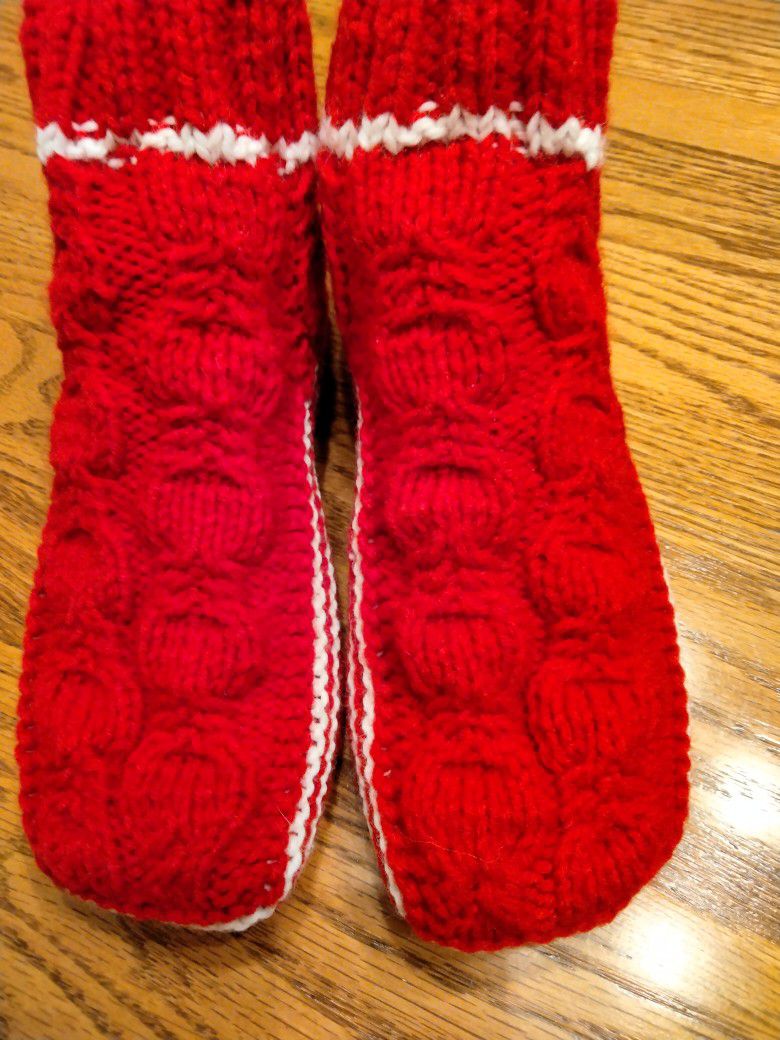 Knitted Slippers 