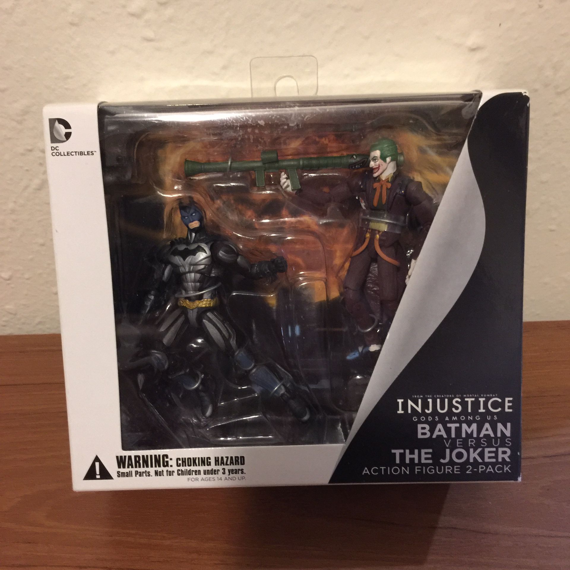 DC Collectibles Injustice: Batman And The Joker 3.75” Action Figure (2-Pack)