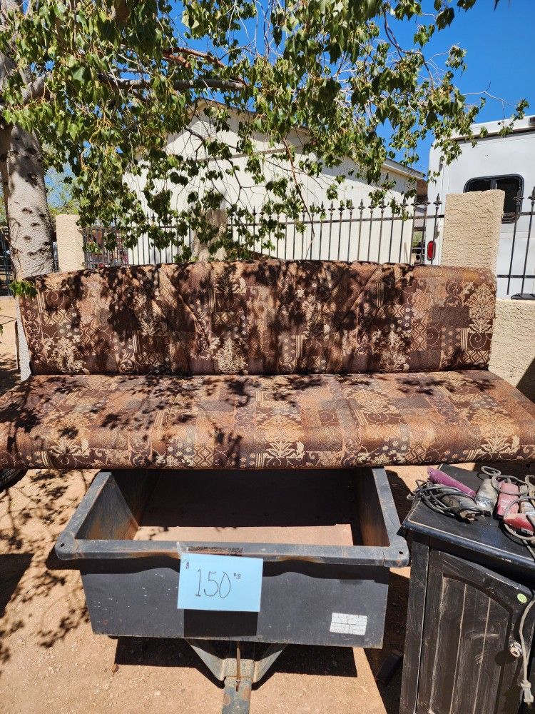 Toy hauler Bed