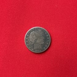 1909 S Barber Half Fair Condition 
