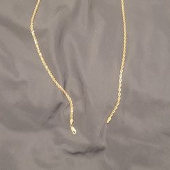 Cadena De Oro  14 Kilates  24 De Largo 