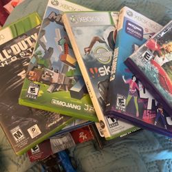 bunch of xbox 360 games 