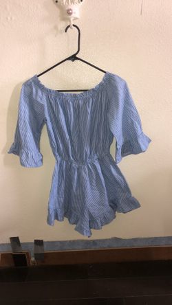 Fashion Nova off the shoulder romper