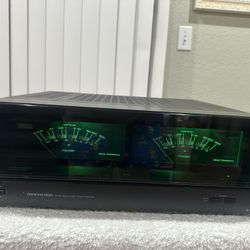 ONKYO M-5030 STEREO POWER AMPLIFIER WITH MANUAL. MADE IN JAPAN
