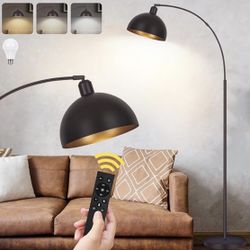 Rustic Arched Dimmable Floor Lamp - NEW