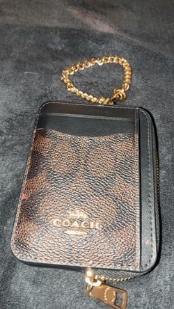 Coach wrist wallet