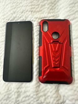 Alcatel Lively Smart Phone with Red case