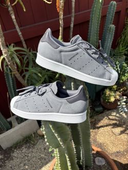 Adidas Superstar ADV Grey Suede Sneakers Women’s Size 7.5