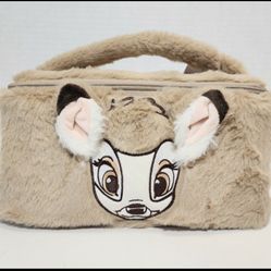 Disney parks plush Bamboo zippered cosmetic bag/lunch Tote