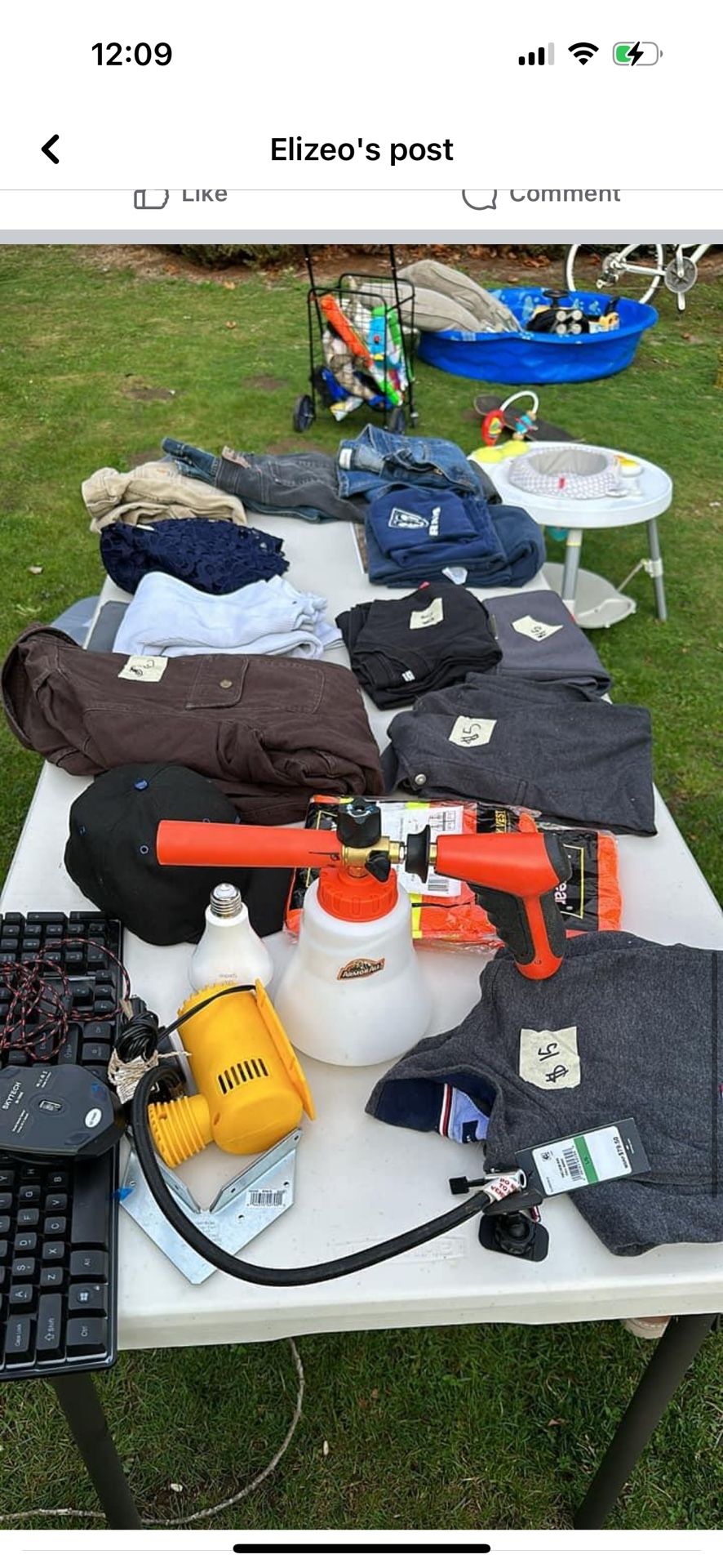 Items sale