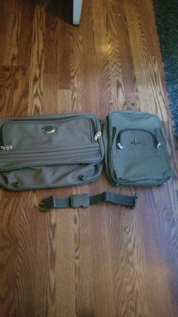 Atlantic army green travel bags