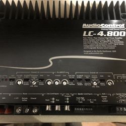 Audio Control Amplifier 