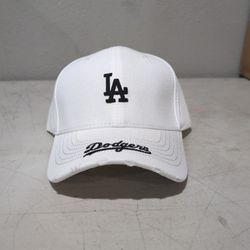 LA DODGER HAT-WHITE 