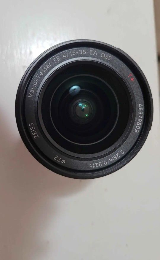 Sony Zeiss 16-35mm F4 W/ Cpl And Vnd Filters