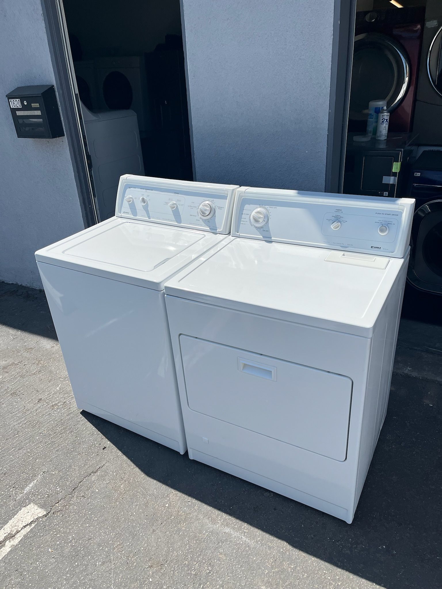 Used Kenmore Washer and Gas Dryer (working) Heavy Duty ( Free Installation)