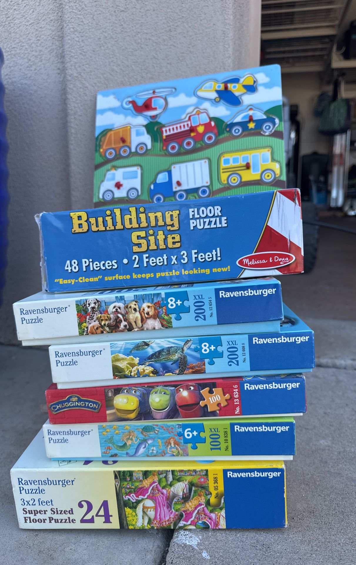 Ravensburger Children’s Puzzles and Melissa & Doug Games