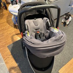 Car Seat & Stroller (Britax Travel System)