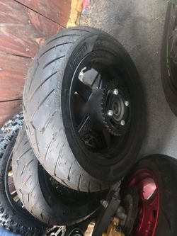 Rims and tires only