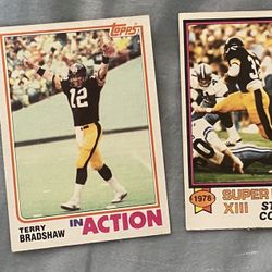 Vintage football / NFL trading cards 