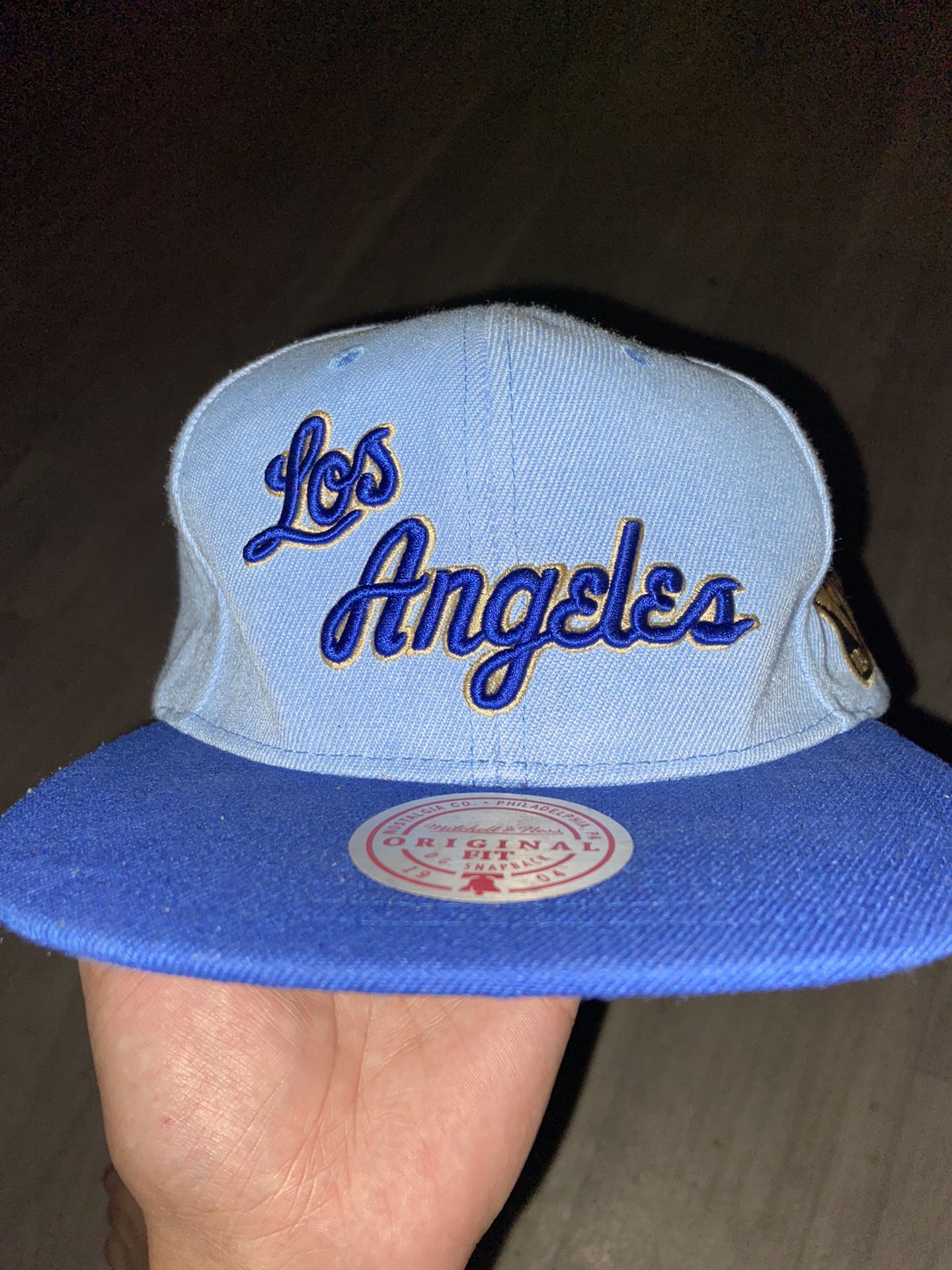 la lakers blue hat